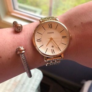 Fossil Jacqueline Gold Watch 
